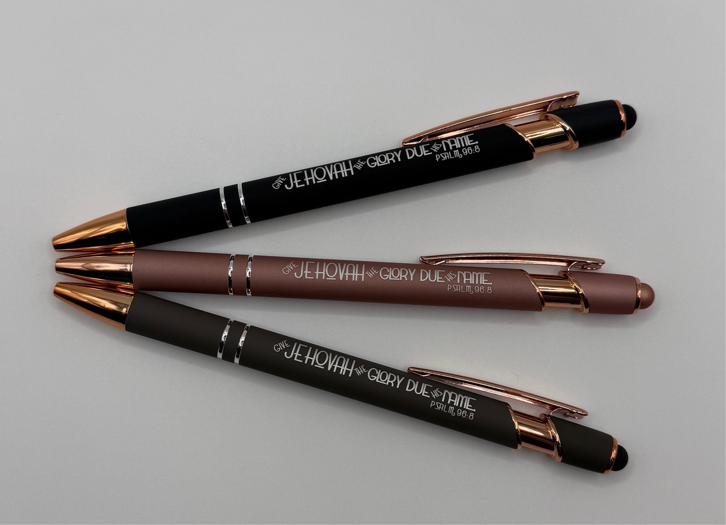 2025 JW Year Text Psalm 96:8 Pen Blue Ink