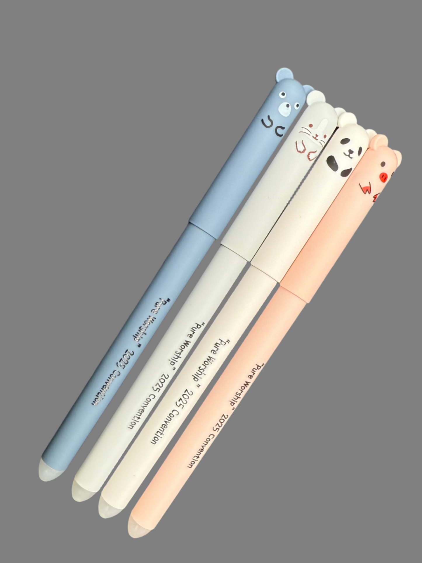 Pure Worship 2025 Special Convention Regional Convention Kids Animals Erasable Gel Pens
