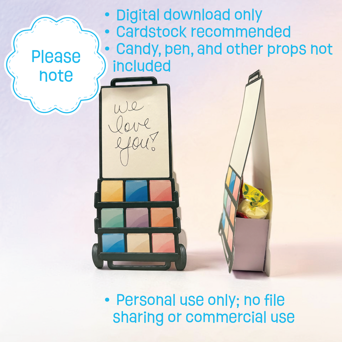 Witnessing Cart Gift Box | Favor Box | Pioneer Gift | Digital Download