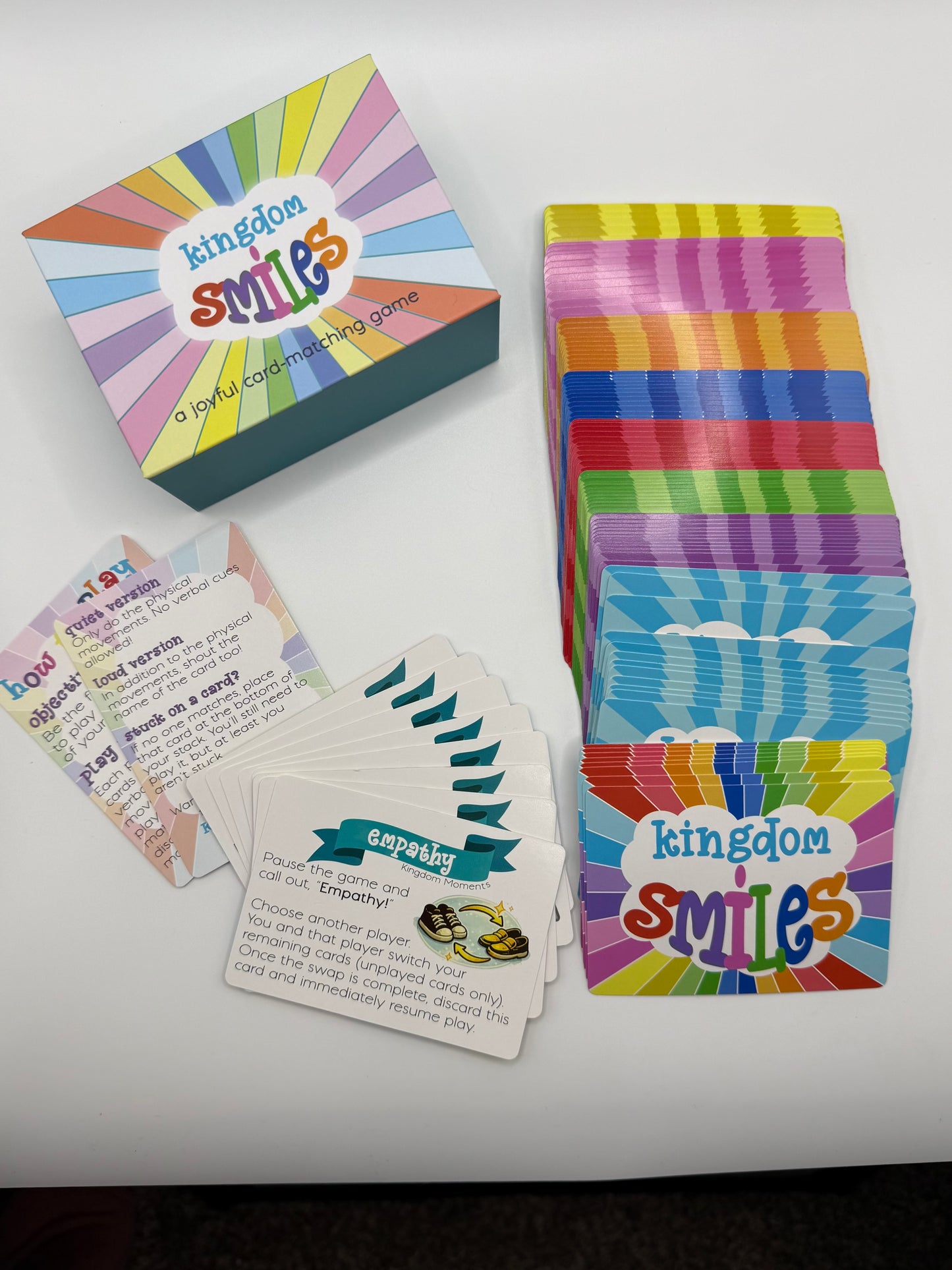 Kingdom Smiles Card Game | Fast-Paced Family Game | JW Matching Game | JW Family Worship Game