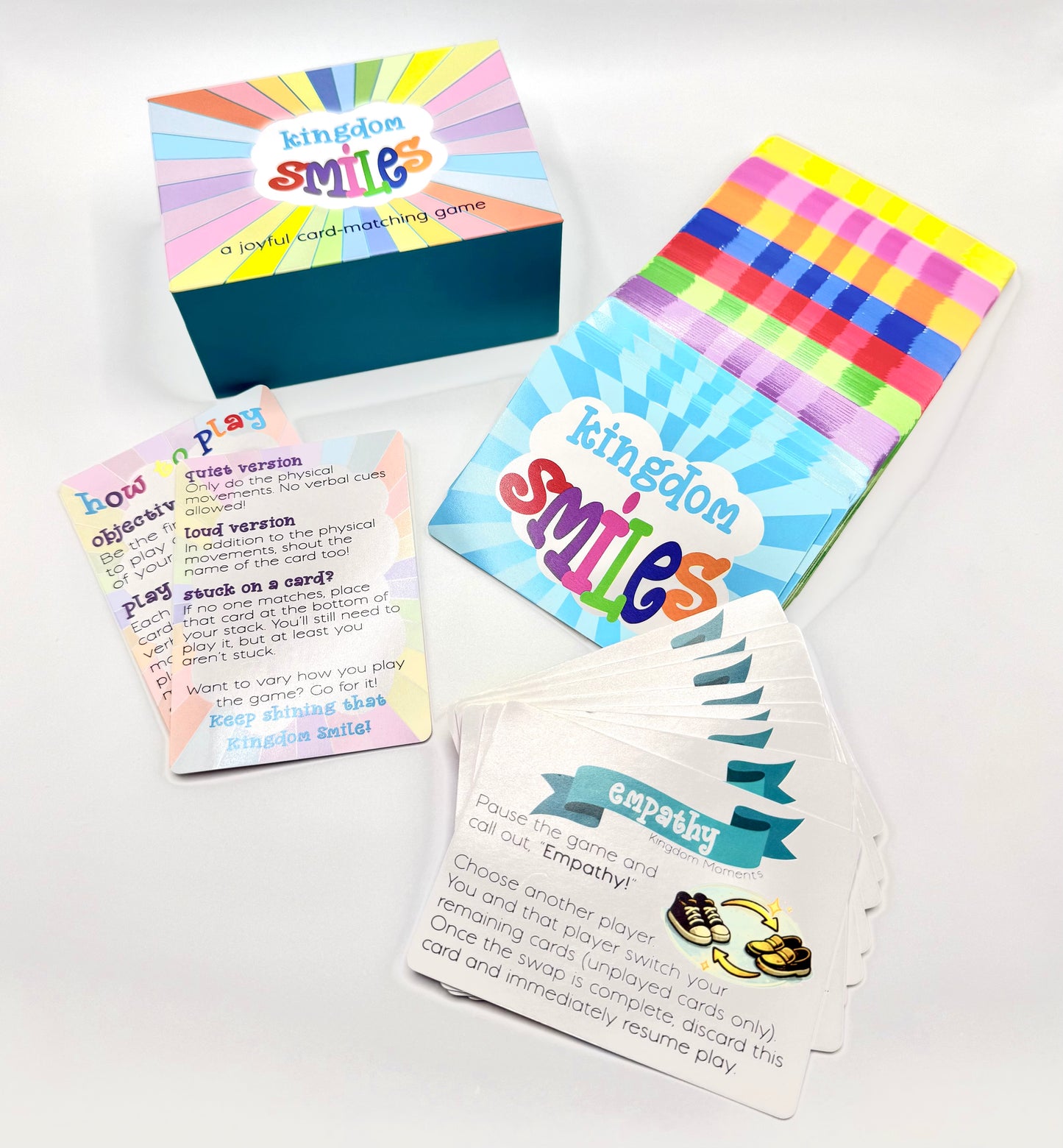 Kingdom Smiles Card Game | Fast-Paced Family Game | JW Matching Game | JW Family Worship Game