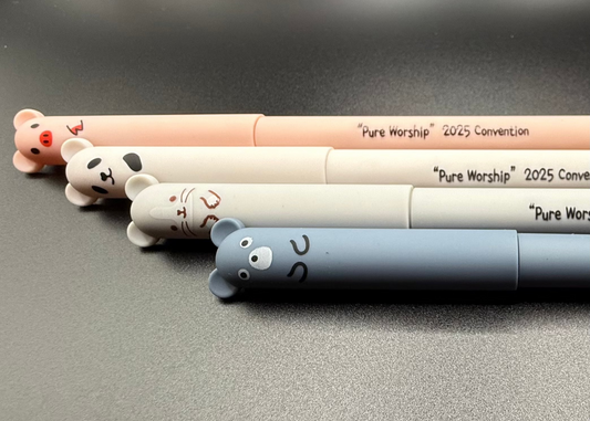 Pure Worship 2025 Special Convention Regional Convention Kids Animals Erasable Gel Pens