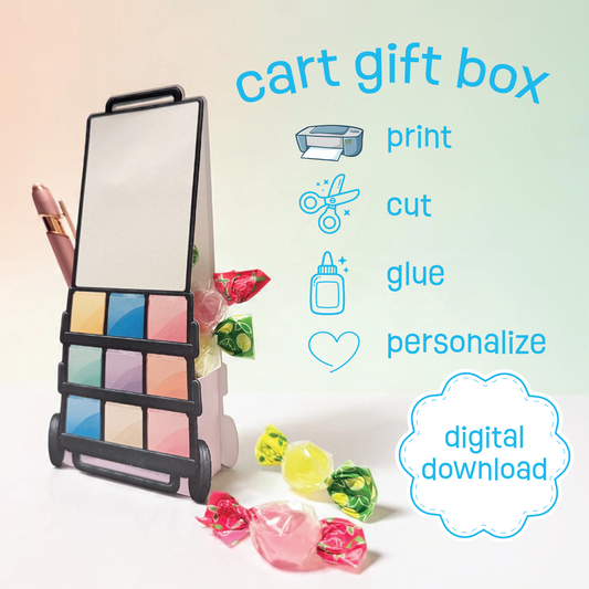Witnessing Cart Gift Box | Favor Box |  Pioneer Gift | Digital Download