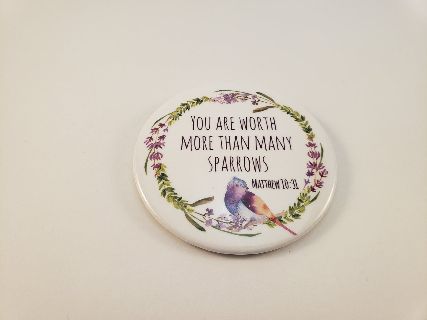 You Are Worth More Than Many Sparrows Matthew 10 31 JW Magnet