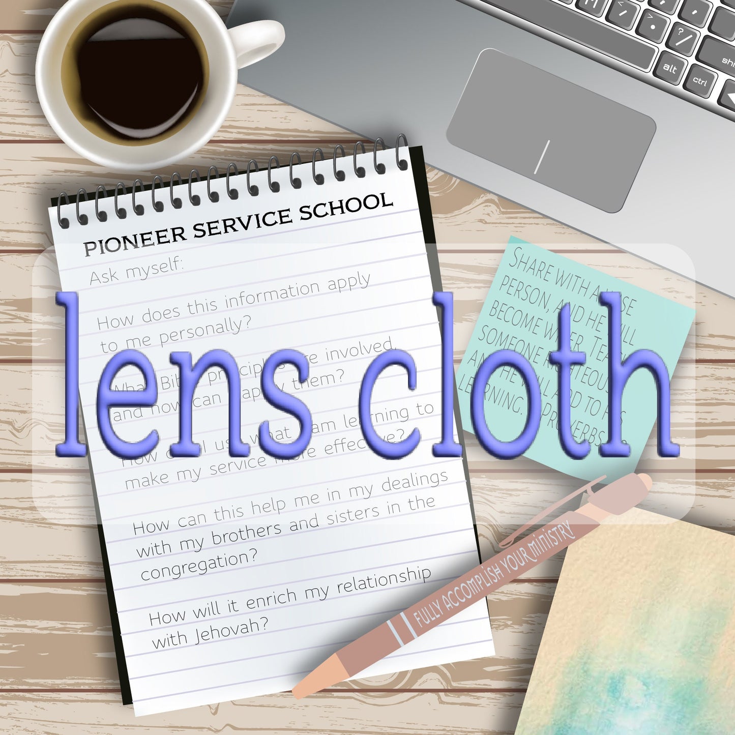 Pioneer School Lens Cloth Screen Cleaner