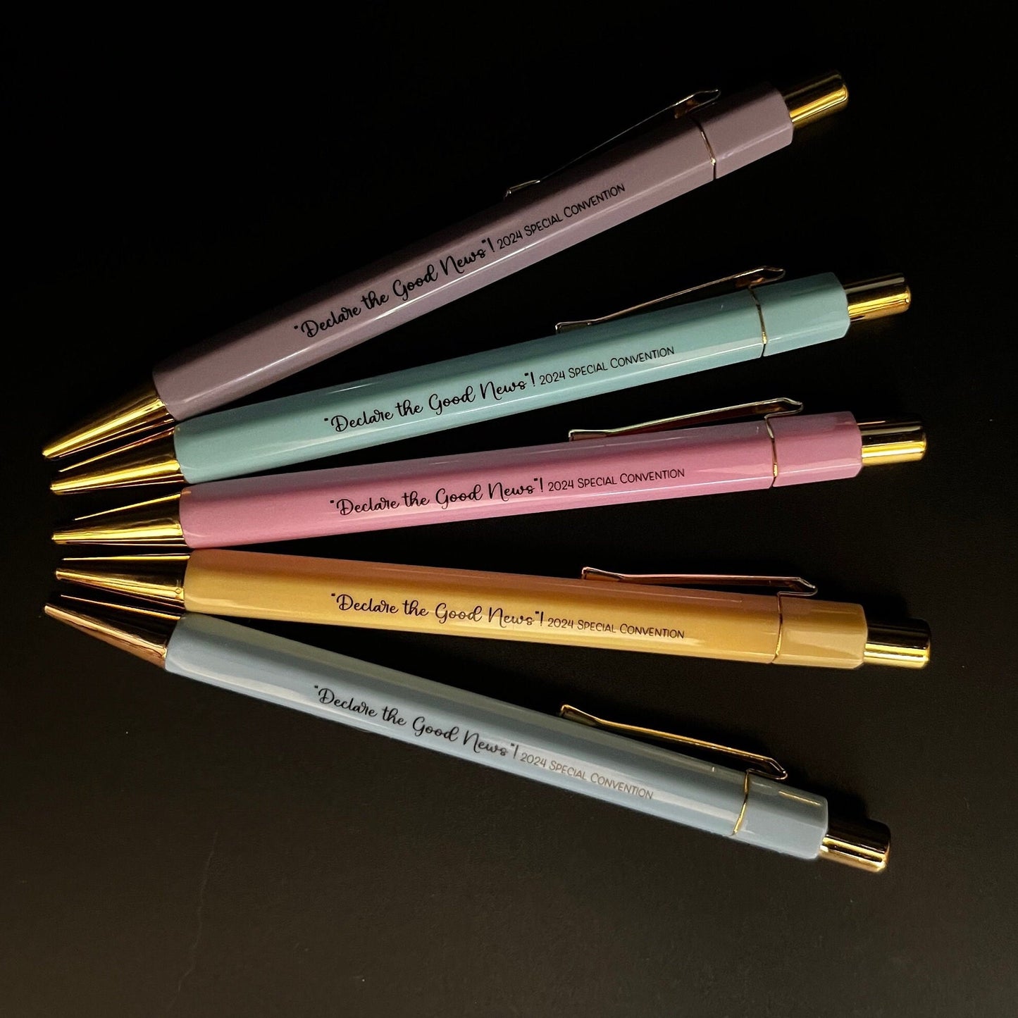 Declare the Good News 2024 Special Convention Pastel Pens