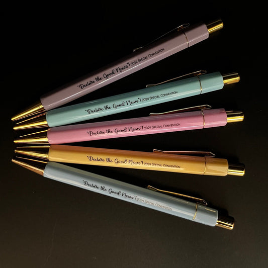 Declare the Good News 2024 Special Convention Pastel Pens