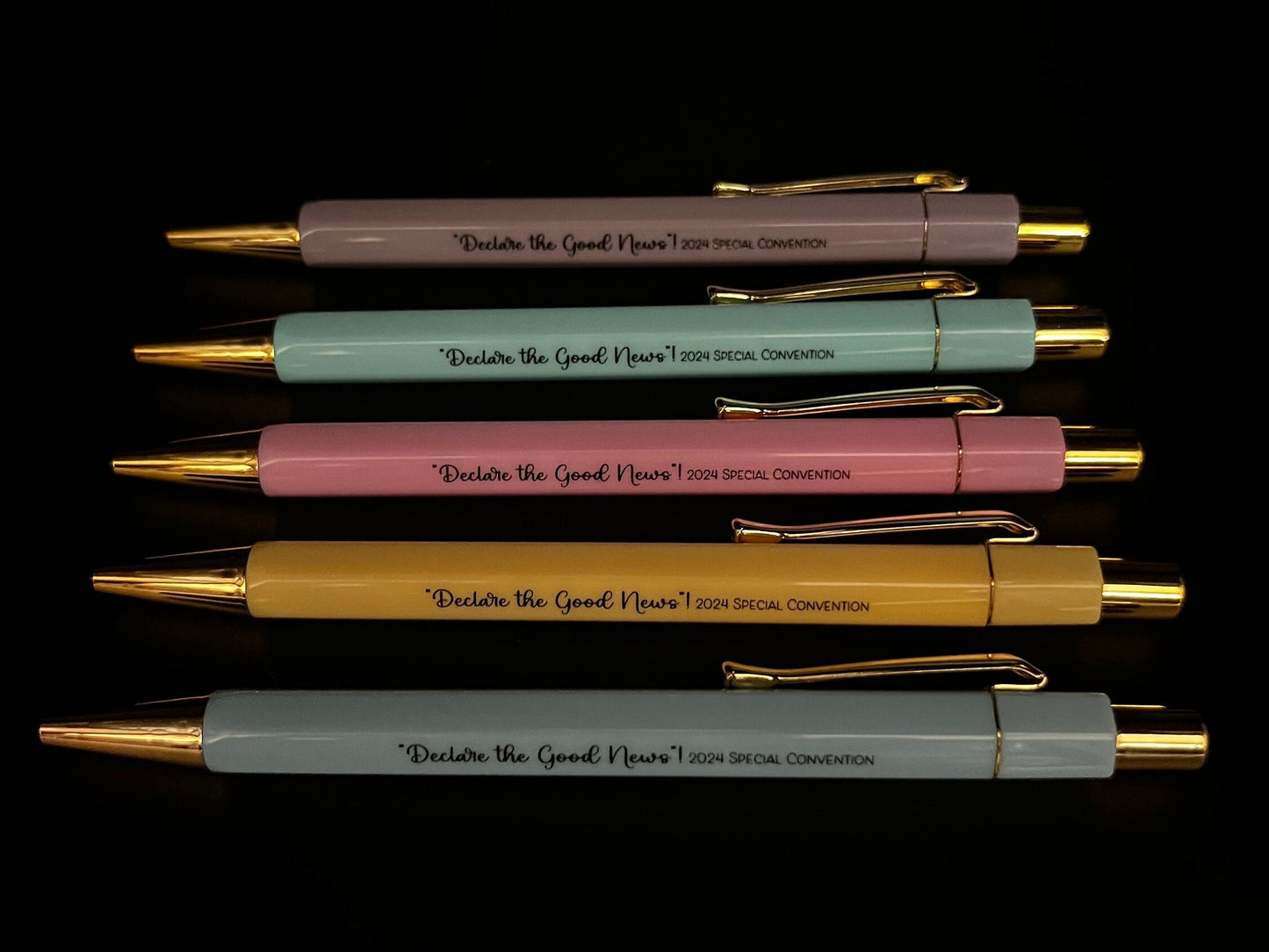 Declare the Good News 2024 Special Convention Pastel Pens