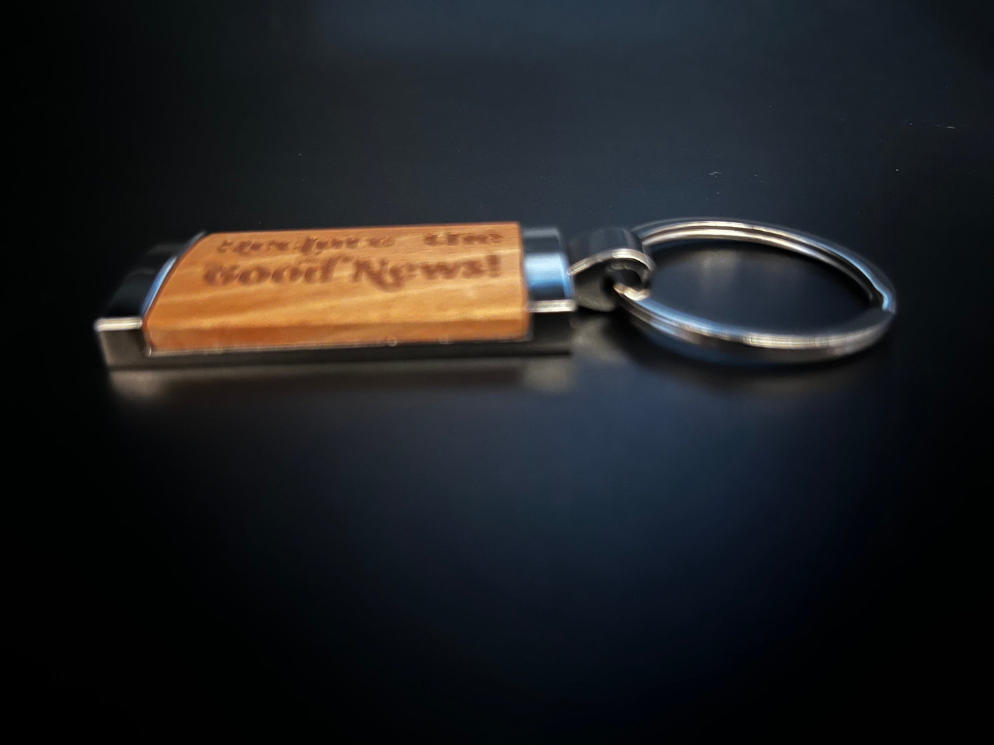 Declare the Good News 2024 Special Convention Wood Keychain